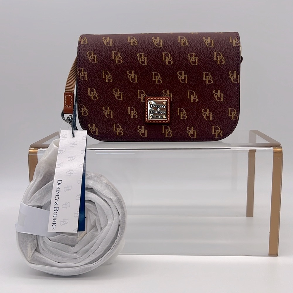 Dooney & Bourke Gretta Kitty Crossbody Bordeaux